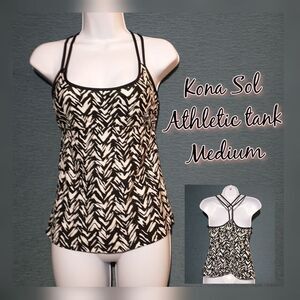 Kona Sol athletic workout tank top medium
